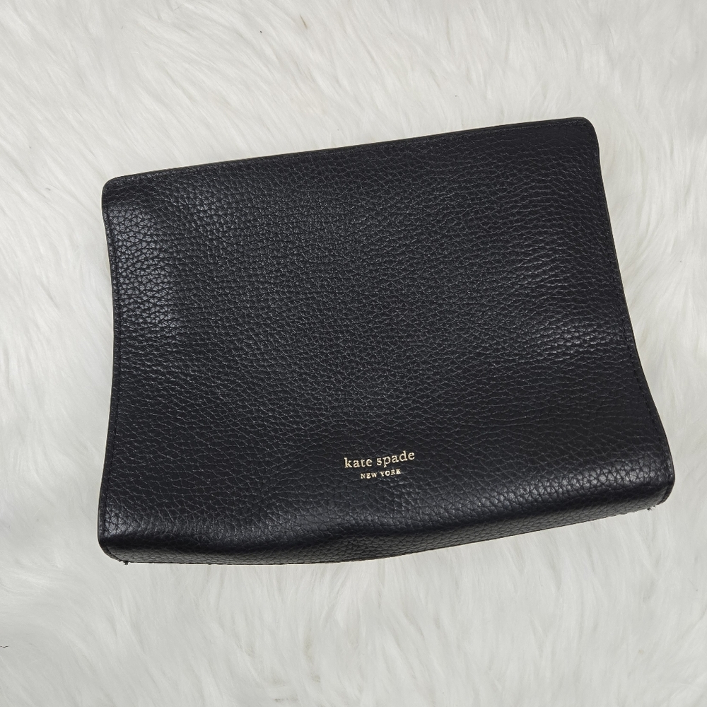 Kate Spade New York Polly Medium Pebble Leather Wristlet